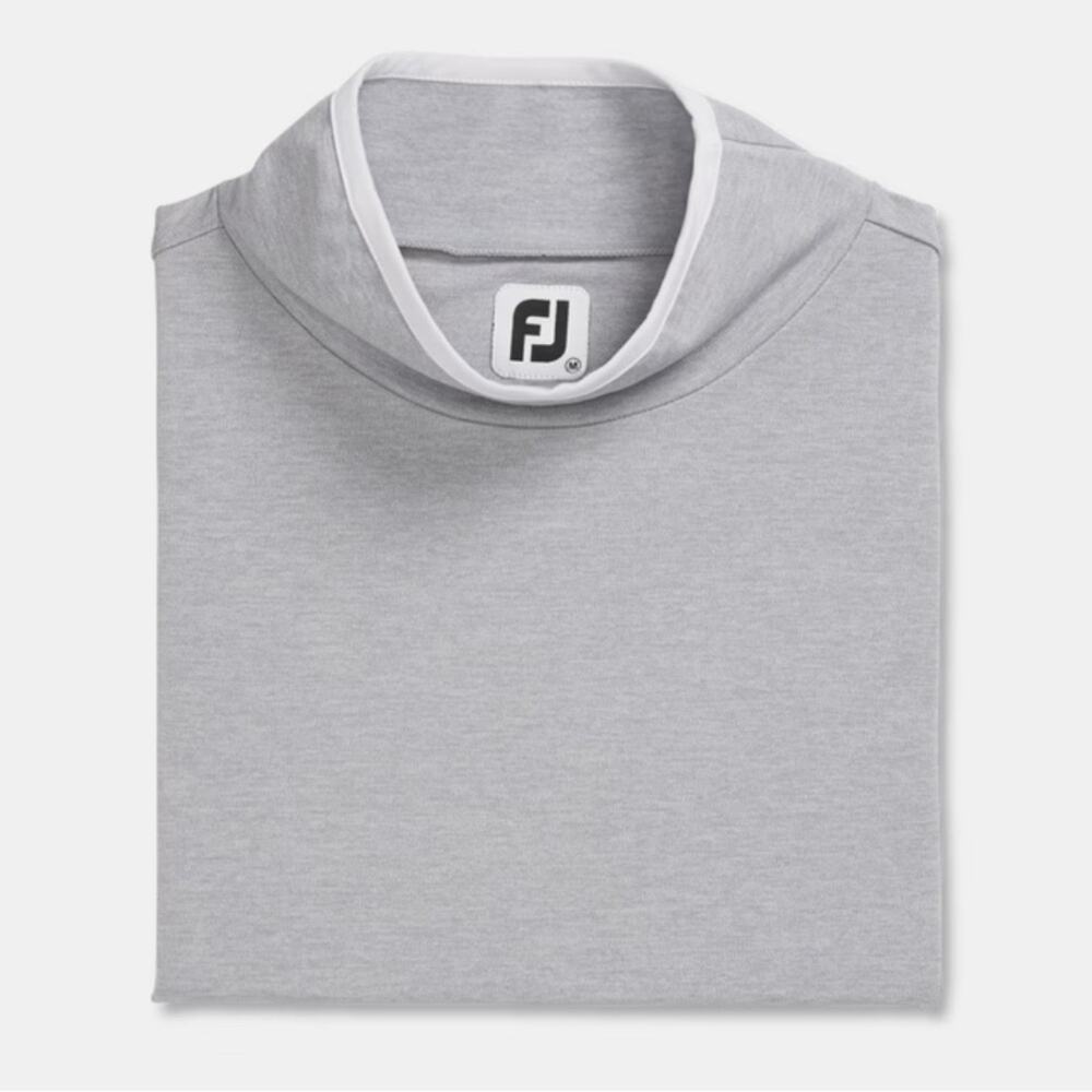 FJ FootJoy Pullover Brushed Back Pique Cowl Sweater - Picture 3 of 10